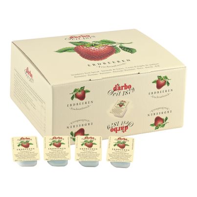 Darbo Erdbeeren Fruchtaufstrich 100 Portionen x 25g