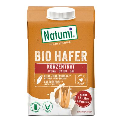 Bio Hafer Konzentrat 500ml - 10er Vorteilspack von Ludwig Dwersteg