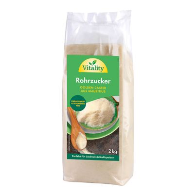 Mauritius cane sugar Gol CaSankt 2000g from Vitality