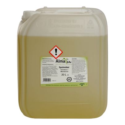 Bio Spülmittel Sanddorn Mandarine 20000ml von Almawin