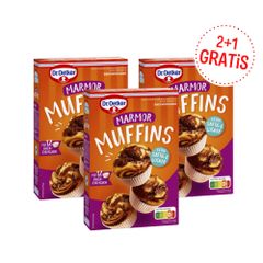 Dr. Oetker Marmor Muffins 2+1 Gratis