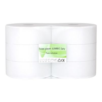 Alpha Toilettenpapier Jumbo2lg - 12er Vorteilspack von Paper Plane