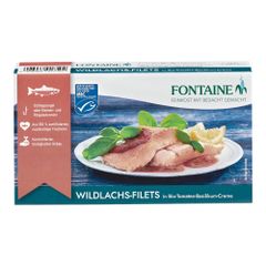 Bio Wildlachs Filet Tomaten-Basil. 200g - 6er Vorteilspack von Fontaine