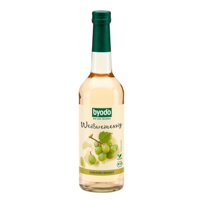 Bio Weißweinessig 6% Säure 500ml - 6er Vorteilspack von Byodo