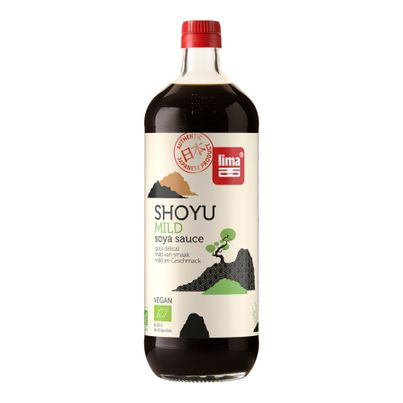 Bio Shoyu mild 1000ml - 6er Vorteilspack von Lima