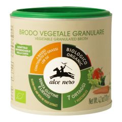 Bio Gekörnte Gemüsebrühe 120g - 12er Vorteilspack von Alce Nero