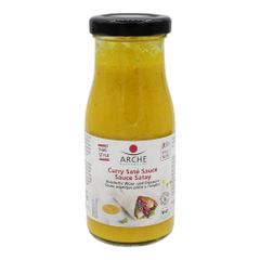 Bio Curry Saté Sauce 130ml - 6er Vorteilspack von Arche