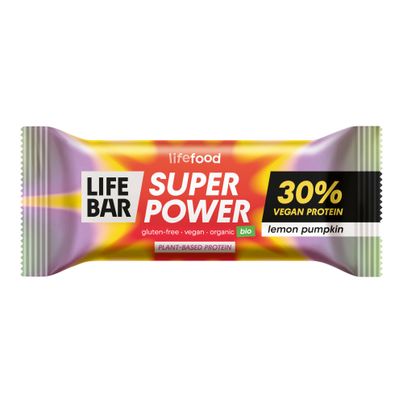 Bio Super Power Kürbiskern Zitrone 40g - 15er Vorteilspack von Lifefood