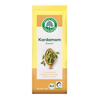 Bio Kardamom Kapseln 30g von Lebensbaum