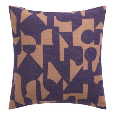 Cushion Cover Abstract Color Violet 50x50cm by David Fussenegger
