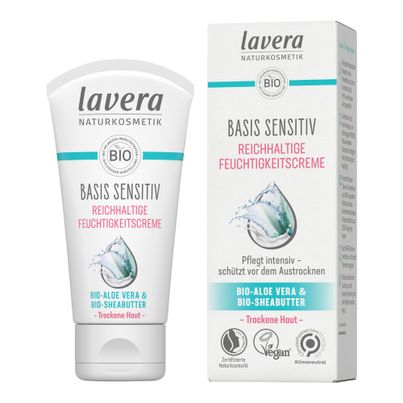 Bio ReichhaltigeFeuchtigkeitscreme 50ml von Lavera Naturkosmetik