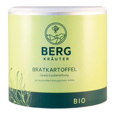 Bio Bratkartoffel Gewürz 200g - 5er Vorteilspack von Bergkräuter