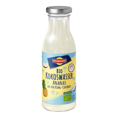 Bio Kokoswasser Ananas EW 200ml - 12er Vorteilspack von Morgenland