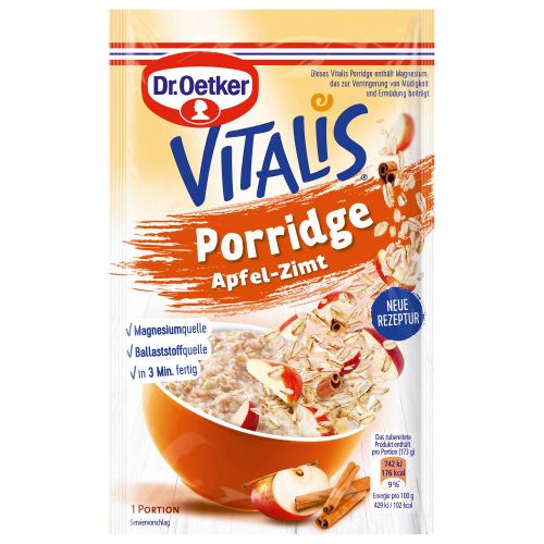 Dr. Oetker Vitalis Porridge Apfel-Zimt