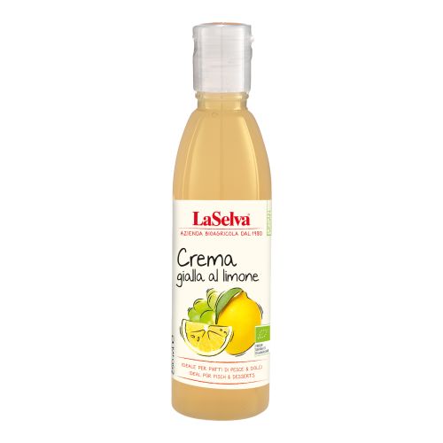 Organic Crema al Limone 250ml - value pack of 6 from La Selva