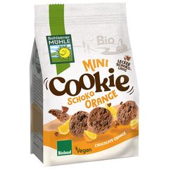 Bio Mini-Cookie Schoko Orange 125g - 6er Vorteilspack von Bohlsener Mühle