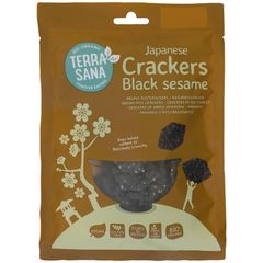 Bio Reiscracker schwarzer Sesam 250g - 12er Vorteilspack von Terrasana