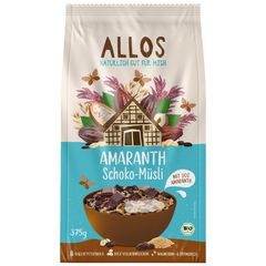 Bio Amaranth Schoko Müsli 375g - 5er Vorteilspack von Allos