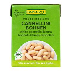 Bio Canellini Bohnen im Tetrapak 380g - 12er Vorteilspack von Rapunzel