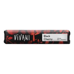 Bio Black Cherry Schokoriegel 35g von Vivani