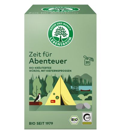 Bio Kräutertee würzig feinherb - Wald & Kräuter 20 Beutel 40g von Lebensbaum