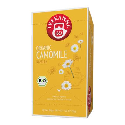 Organic Chamomile Camomile Tea 20 Bags by Teapot
