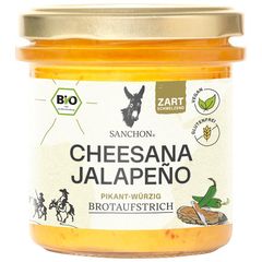 Bio Cheesana Jalapeno 135g - 6er Vorteilspack von Sanchon