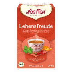 Bio Lebensfreude Tee á 18g - 6er Vorteilspack von Yogi Tea