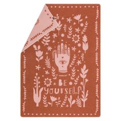 Flanelldecke be yourself Farbe Kupfer 140x200cm von David Fussenegger