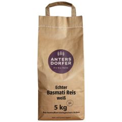 Bio Basmati-Reis weiss 5000g von Antersdorfer Mühle