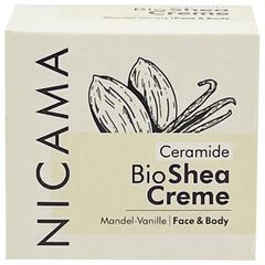 Bio Ceramide Sheacreme Mandel 50ml - 3er Vorteilspack von Nicama