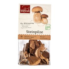 Bio Steinpilze getrocknet 20g - 6er Vorteilspack von Pilze Wohlrab