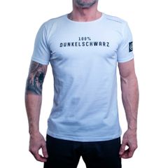 Dunkelschwarz T-Shirt DS-1 PROZENT white