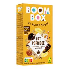 Oatmeal SchokoBananeHaselnu. 300g - 6er Vorteilspack von Boom Box