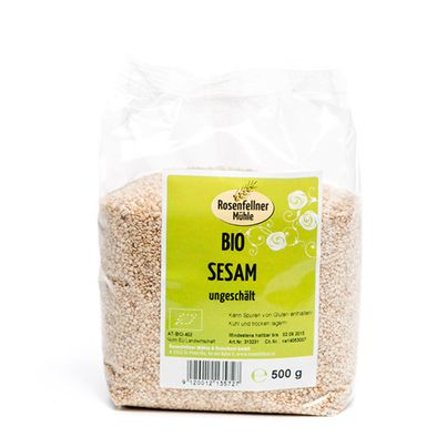 Bio Sesam natur 500g - 10er Vorteilspack von Rosenfellner Mühle
