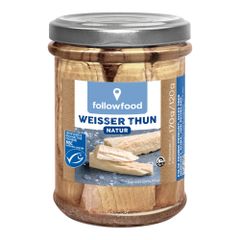 Bio Weißer Thun Natur 170g - 6er Vorteilspack von Followfood