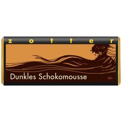 Bio Schokolade Dunkels Schokomousse 70g - 10er Vorteilspack von Zotter