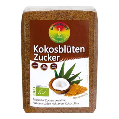 Bio Kokosblütenzucker 500g - 10er Vorteilspack von Bioenergie Wagner