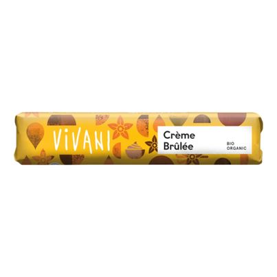 Bio Crème Brûlée Schokoriegel 40g von Vivani