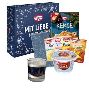 Dr. Oetker Set Mit Liebe verpackt - Kekse backen