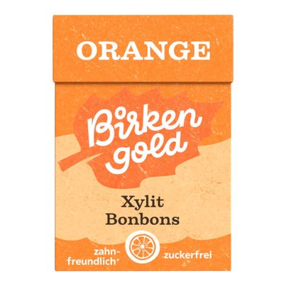 Bio Xylit Bonbons Orange 30g - 20er Vorteilspack von Birkengold