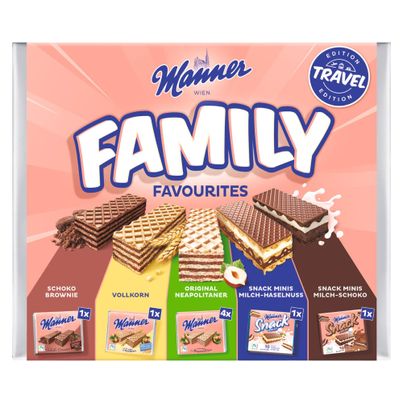 Manner Family Favourites Geschenkpackung 600g