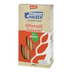 Bio Olivenöl Grissini 100g - 7er Vorteilspack von Erdmannhauser