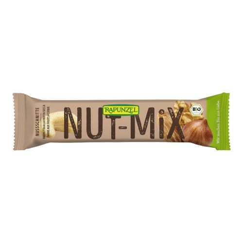 Bio Fruchtschnitte Nut-Mix 40g - 25er Vorteilspack von Rapunzel Naturkost