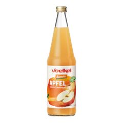 Bio Apfel heimisch Direktsaft MW 700ml - 6er Vorteilspack von Voelkel
