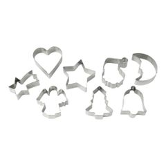 Oe Christmas cookie cutters 8 pieces from Dr. Oetker