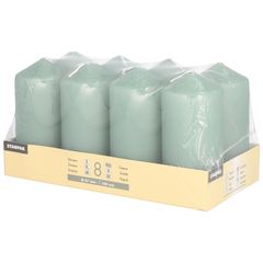 Stumpen blaugrün 47x100mm 8Stück von Papstar