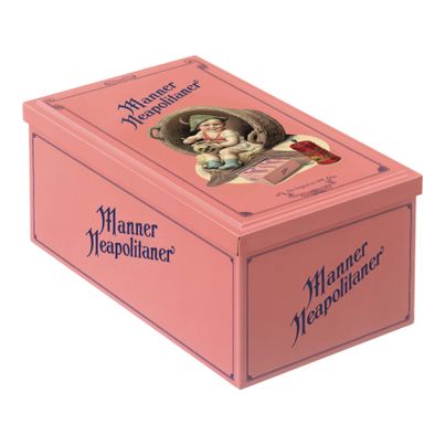 Manner Neapolitaner 1898 Nostalgiedose Design Bub ohne Inhalt