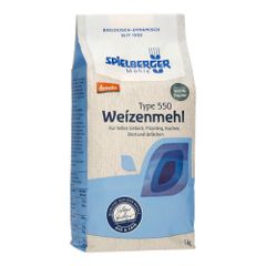 Bio Weizenmehl Type 550 1000g - 6er Vorteilspack von Spielberger Mühle