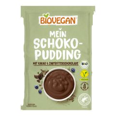 Bio Schoko Pudding Kokosblüten 55g - 10er Vorteilspack von Biovegan